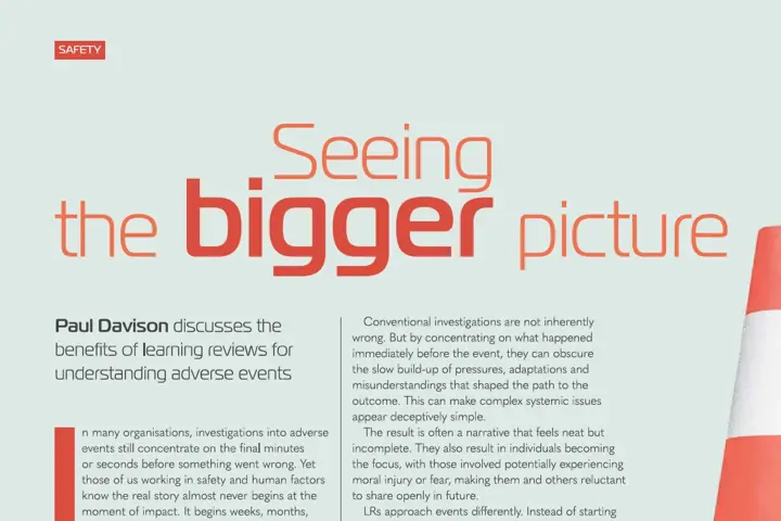 Article: Seeing the bigger picture